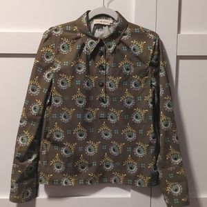 Tory Burch Popover Blouse, size 6